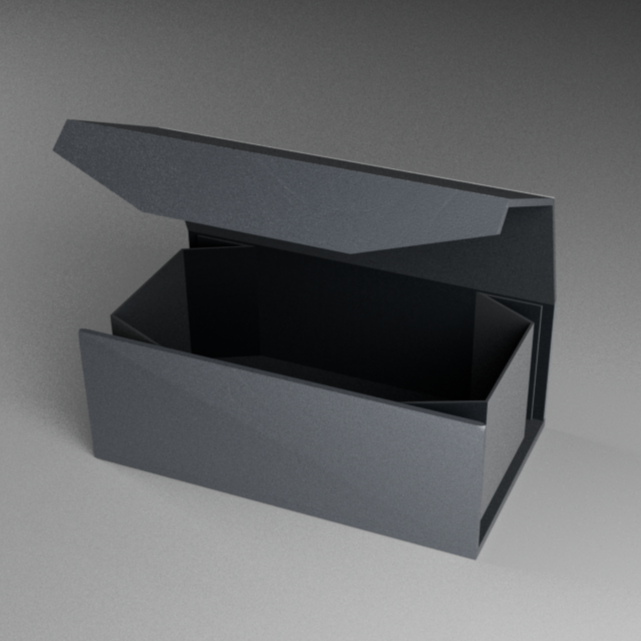 A render of the glasses case.<br>
                I modified the light source for this render and changed the texture colours
                in order to add more of a contrast.