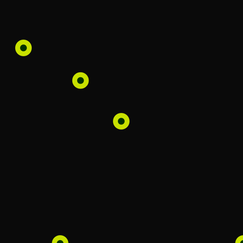 Sensitive circles with glass rustling. <br> <a href='https://editor.p5js.org/kkii00ss.zzz/sketches/3EPIs0YV5'> https://editor.p5js.org/kkii00ss.zzz/sketches/3EPIs0YV5