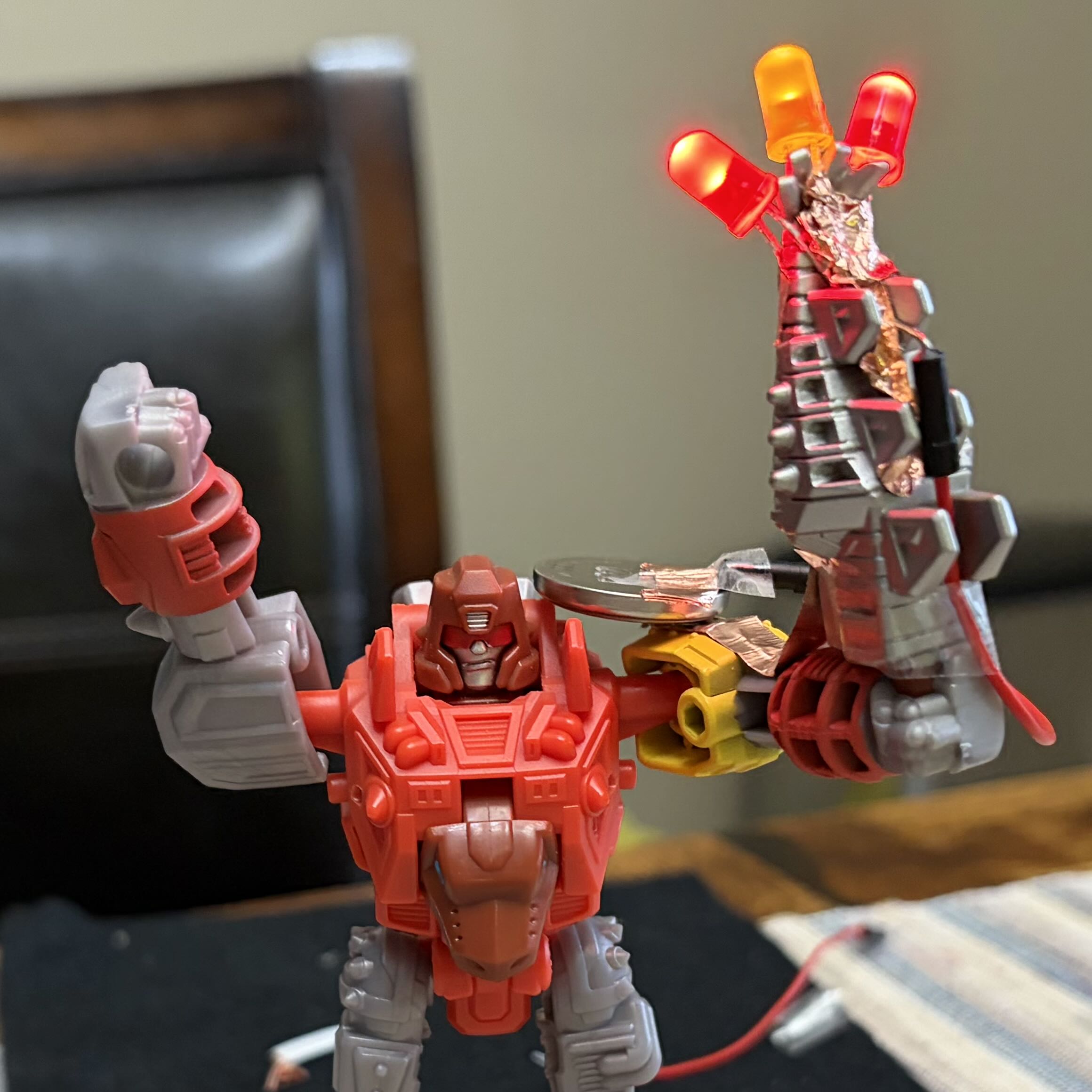 Having a circuit on a toy