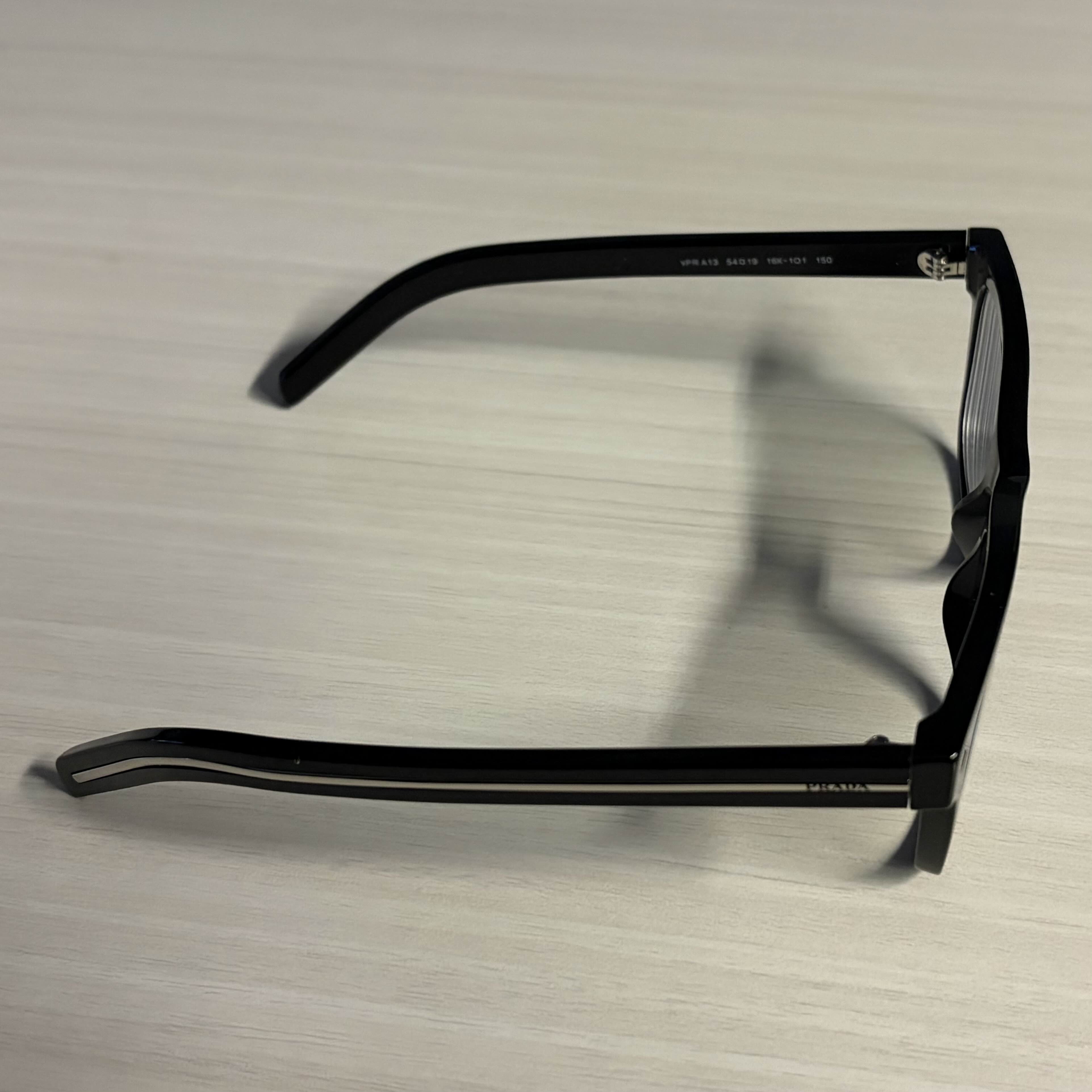 Side view of the glasses for reference of ideating the circuitry.