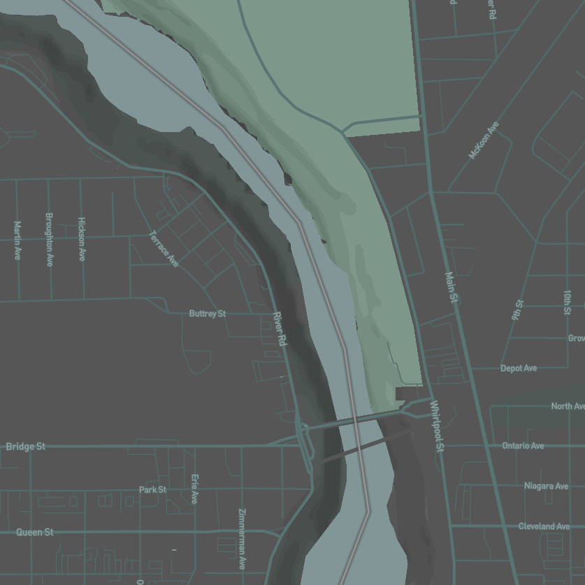 Experimenting with depth in Mapbox by hillshade.